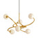 Signature Six Light Chandelier in Gold Leaf (68|29406GL)