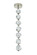 Jackie LED Pendant in Polished Nickel (46|59491PLNLED)