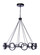Context LED Chandelier in Flat Black (46|59329FBLED)