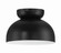 Ventura Dome One Light Flushmount in Flat Black (46|59181FB)
