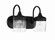 Wrenn Two Light Vanity in Flat Black (46|58102FB)