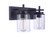 Reeves Two Light Vanity in Flat Black (46|17414FB2)