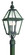 Townsend Three Light Post Lantern in Textured Black (67|P9625TBK)