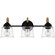 Seabreeze Three Light Bath in Matte Black (10|SEB8622MBK)