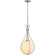 Quoizel Pendant One Light Mini Pendant in Brushed Nickel (10|QP6216BN)