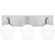 Nielson Three Light Bath in Brushed Nickel (10|NIE8621BN)