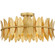 Liza Four Light Semi Flush Mount in Gold Leaf (10|LIZ1720GFL)