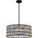 Gibson Four Light Pendant in Matte Black (10|GIB2820MBK)
