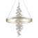 Jasmine LED Chandelier in Silver Leaf (68|26972SL)