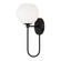 Ansley One Light Wall Sconce in Matte Black (65|652111MB548)
