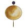 Moon Mirror in Antique Brass (314|DS2025)