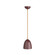 Wade One Light Flush Mount in Oxblood (314|DFC01)