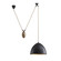 Egg Drop One Light Pendant in Bronze (314|DD42621)