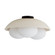 Glaze Three Light Flushmount in Ivory Stained Crackle (314|DA49004)