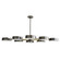 Linus Eight Light Chandelier in Pale Brass (314|89097)