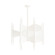 Deskins 24 Light Chandelier in White Gesso (314|84061)