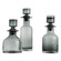 O'Connor Decanters Set of 3 in Smoke (314|7509)