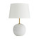 Colton One Light Table Lamp in White (314|49361355)