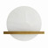 Savion One Light Wall Sconce in White (314|49240)