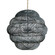 Gwen Three Light Pendant in Dark Gray (314|45624)