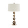 Miramar One Light Table Lamp in Oxidized Silver (314|44776598)