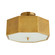 Grespan Two Light Semi-Flush Mount in Antique Brass (314|44763)