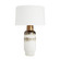 Quinn One Light Table Lamp in Bronze and Rose Glaze (314|15072371)