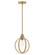 Fallon LED Pendant in Lacquered Brass (531|83557LCBBAM)