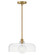 Maisie LED Pendant in Lacquered Brass (531|83497LCB)