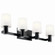 Adani Four Light Vanity in Black (12|55177BK)