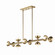 Palta Ten Light Linear Chandelier in Champagne Bronze (12|52645CPZ)