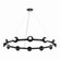 Palta 12 Light Chandelier in Black (12|52643BK)