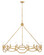 Leona LED Chandelier in Distressed Brass (13|45786DA) Leona LED Chandelier in Distressed Brass (13|45786DA)