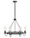 Ryden LED Chandelier in Black (13|37855BK)