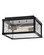 Monte LED Flush Mount in Black (13|28881BK)