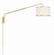 Mallory One Light Task Sconce in Soft Brass (60|MAL601SB)