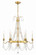 Maizey Six Light Chandelier in Antique Gold (60|MAI18606GA)