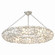 Palla Eight Light Semi Flush Mount in Antique Silver (60|528PSACEILING)