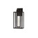Amire One Light Outdoor Wall Sconce in Texture Black (67|B3616TBK)