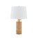 Clarissa One Light Table Lamp in Aged Brass (428|HL853201AGB)