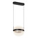 Pisces LED Pendant in Black/Light Guide (347|PD75912BKLG3CCT)