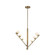 Cypress LED Pendant in Brushed Gold/Opal Glass (347|PD55520BGOP)