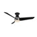 Thalia 54''Hugger Fan in Brushed Nickel/Matte Black (347|HF91954BNMB)