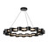 Nami LED Chandelier in Glossy Black (347|CH18035GBK)
