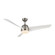 Thalia 54''Ceiling Fan in Brushed Nickel/Matte White (347|CF91954BNWH)