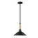 Journey One Light Pendant in Natural Black (62|3318MNB)