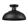 Levitt One Light Outdoor Semi-Flush Mount in Natural Black (62|2866OSFNBNB)