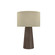 Conical One Light Table Lamp in American Walnut (486|709418)