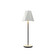 Facet One Light Table Lamp in Organic White (486|708547)