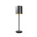 Cylindrical One Light Table Lamp in Organic Grey (486|707950)